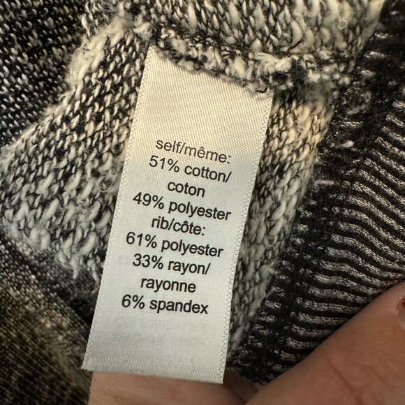 EUC Maurice's Grey Lace Up Tunic Sweater Small - Picture 6 of 9